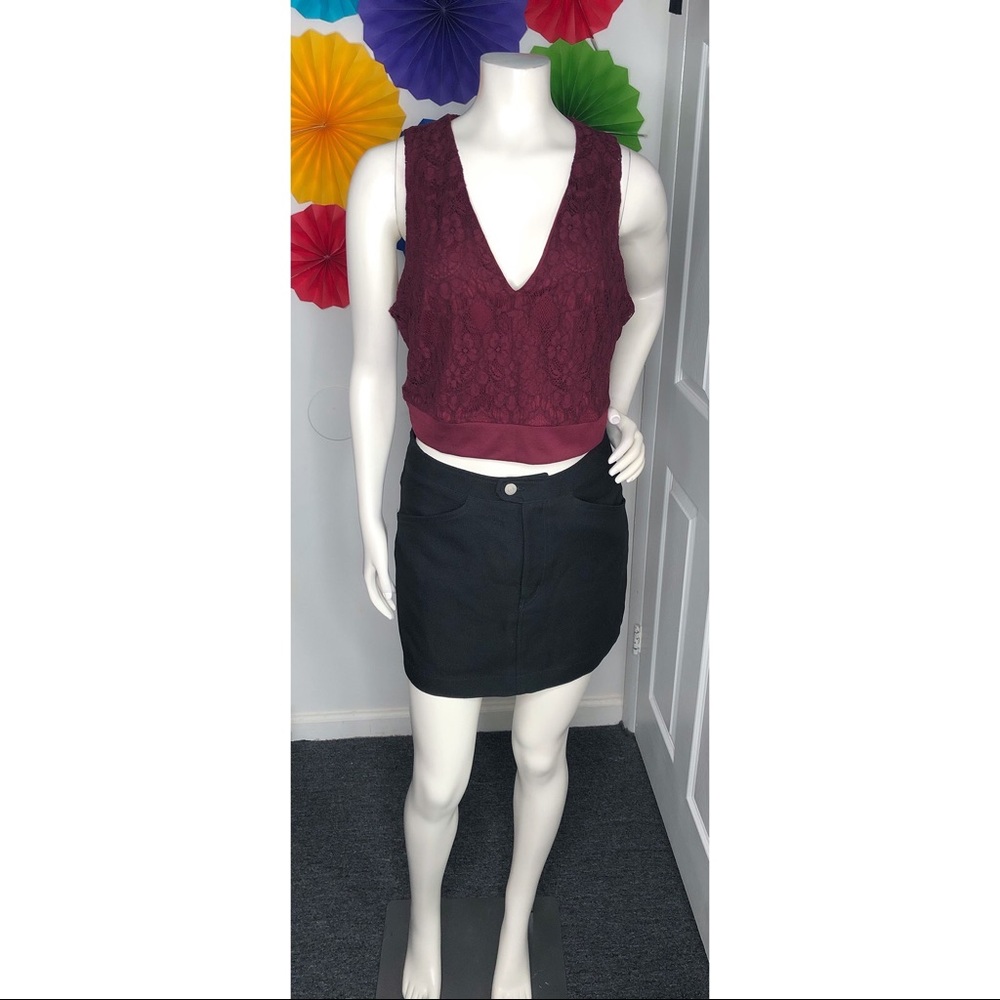 Black Mini Skirt 🍰